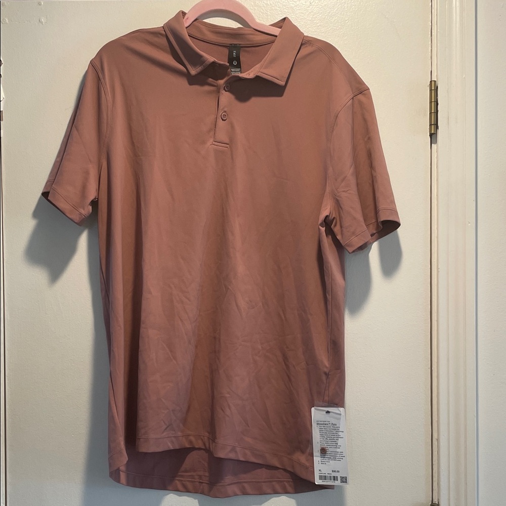 lululemon athletica Men's Polo - Dusty Rose
